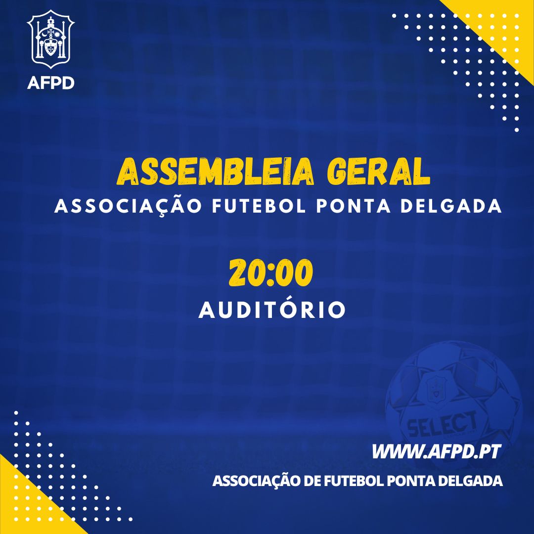 Assembleia Geral | 14 Outubro | 20:00